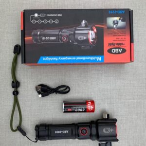ABD super 3000mah Powerful 2-in-1 Emergency Flashlight ( 1KM Range )